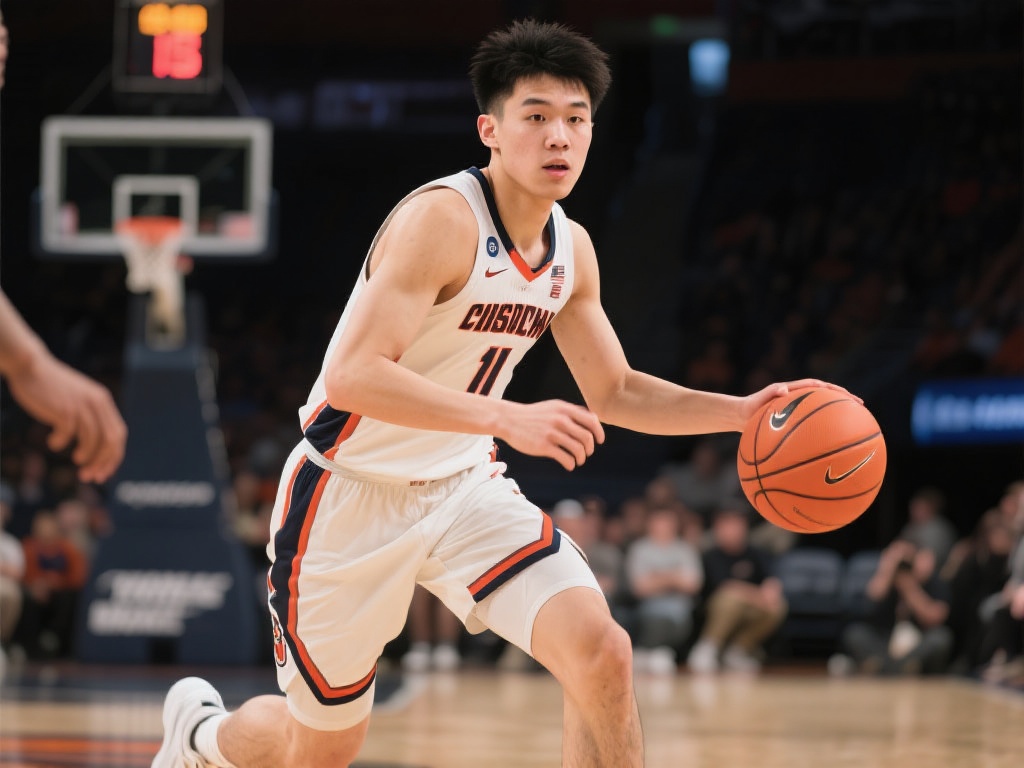 作为一名留美篮球运动员，王俊杰在大一赛季